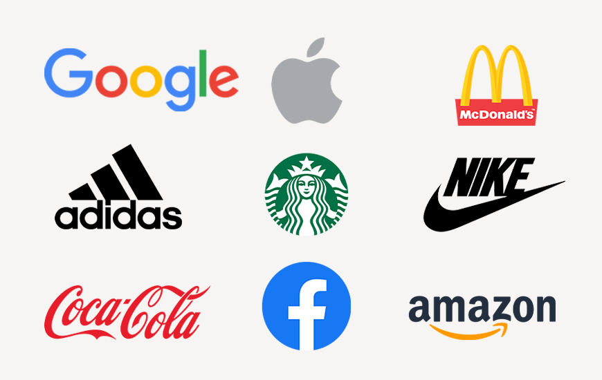popular advertising logos