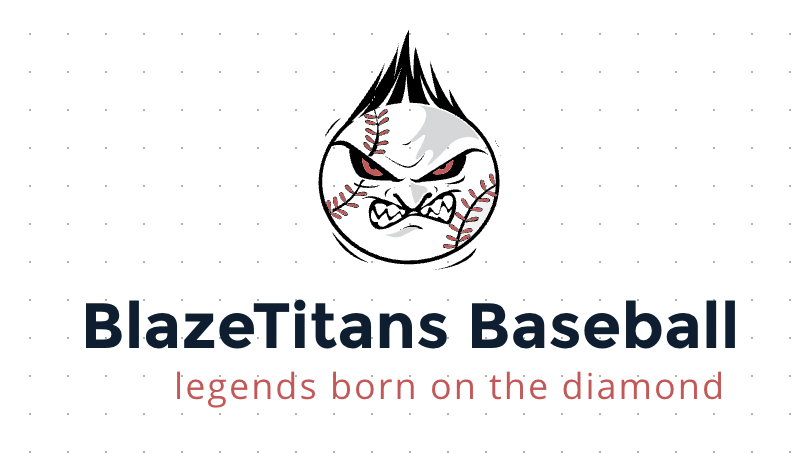 BlazeTitans : BlazeTitans baseball logo