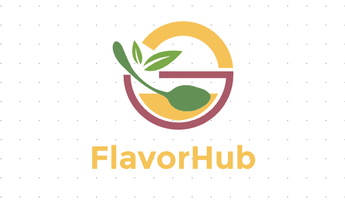 FlavorHub restaurant logo : FlavorHub restaurant logo