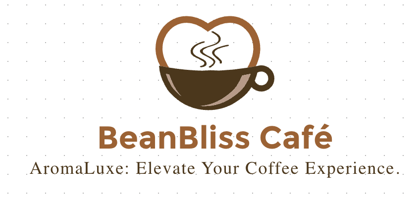 BeanBliss Café logo : Logo Sample 7