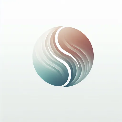 Blender Logo Design Featuring An Elegant, Simple Blending Pattern
