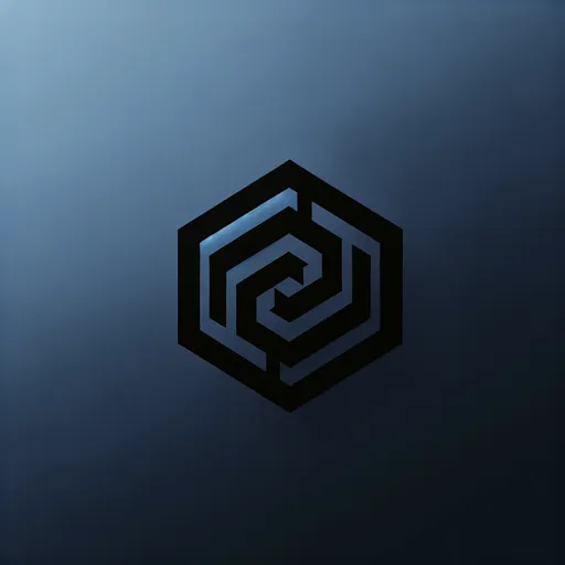 Channel Logo Design Featuring A Bold, Geometric Icon