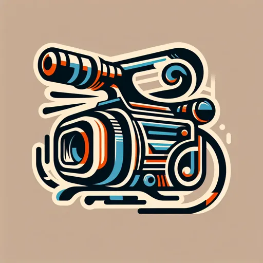 Channel Logo Design With A Stylized Video Camera