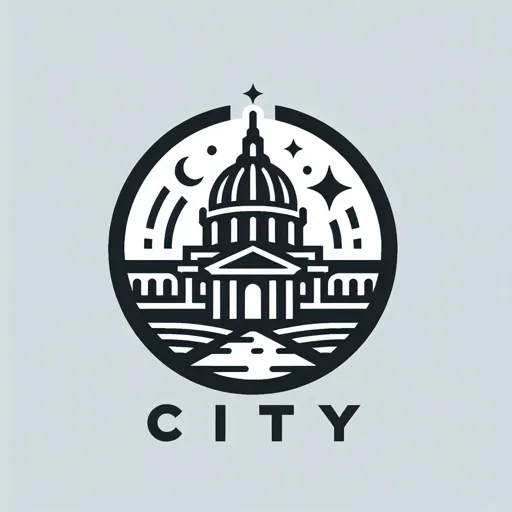 City Logo Design Featuring A Famous City Monument