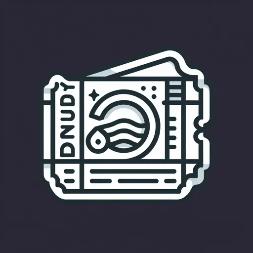 Dry Cleaning Logo Design Featuring An Outline Of A Laundry Ticket