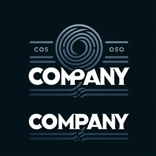 Font Logo Design With “Company” In A Stylish, Modern Font