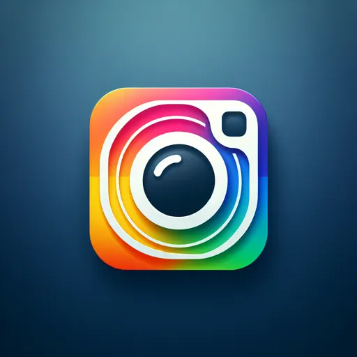 Instagram Logo Design With A Sleek, Modern Camera Icon