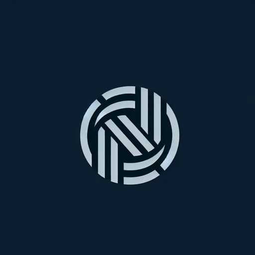 Monogram Logo Design Featuring A Stylish, Minimalistic Lettermark