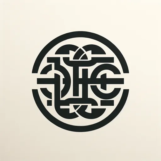 Monogram Logo Design With A Bold, Minimalistic Letter Arrangement