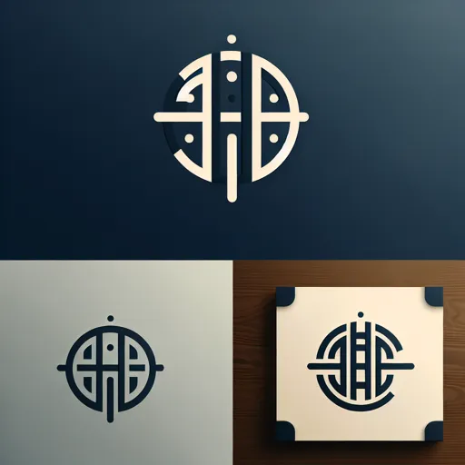 Monogram Logo Design With A Clean, Professional Letter Combination