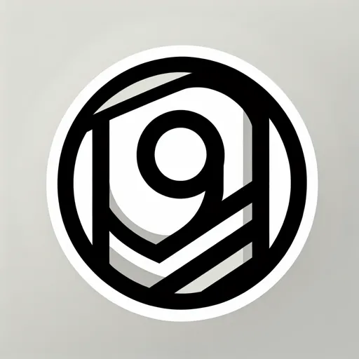 Number Logo Design Featuring A Bold, Dynamic Numeral