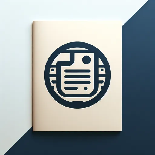 Pdf Logo Design With A Sleek Document Icon