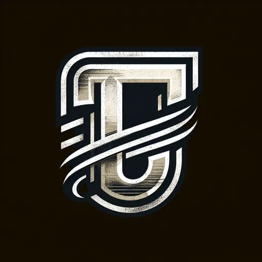 Team Logo Design With A Stylized Letter Representing A Team Name
