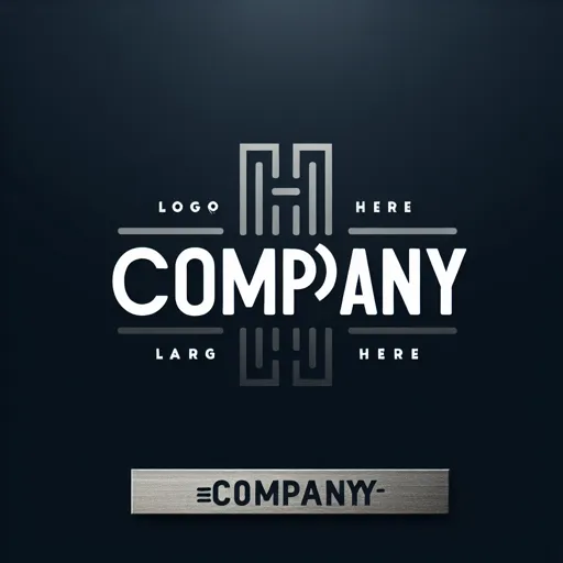 Text Logo Design Featuring “Company” With A Refined Design