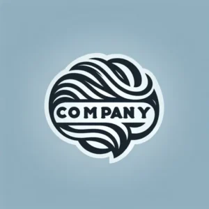 Word Logo Design With “Company” In A Bold Style