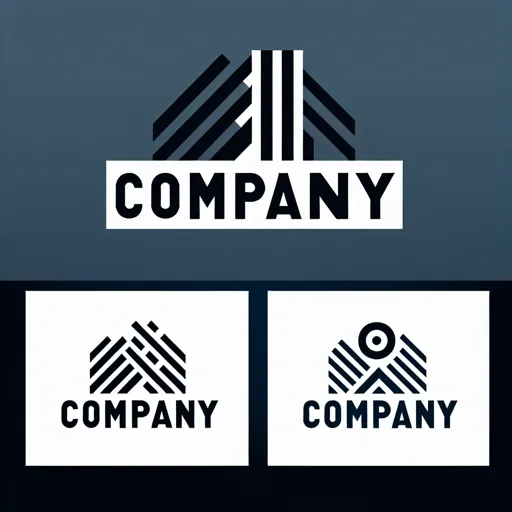 Word Logo Design With “Company” In A Contemporary Font
